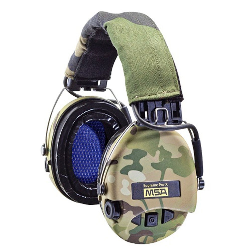 Sordin Supreme Pro X Hear2 LED Gel Active Hearing Protection Night Camo