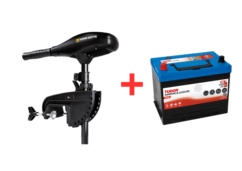 Pakettitarjous Minn Kota Endura Max 50Lb + Tudor Dual Akku