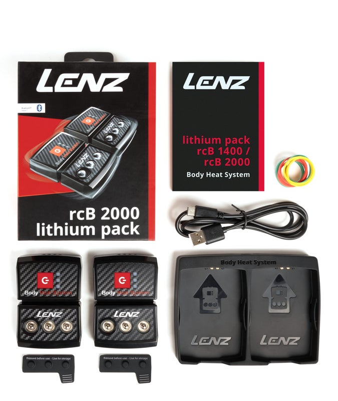 Lenz Lithium Pack rcB 2000 Akkupari USB latausasemalla