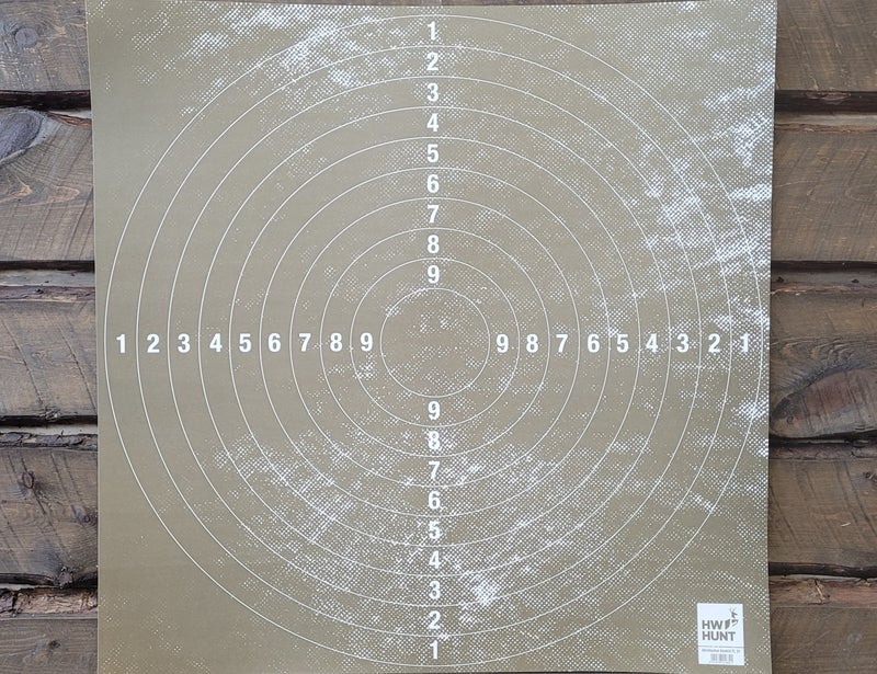 HW Hunt Hirvitaulun Keski&ouml; Kartonkia, Yleismalli 100m