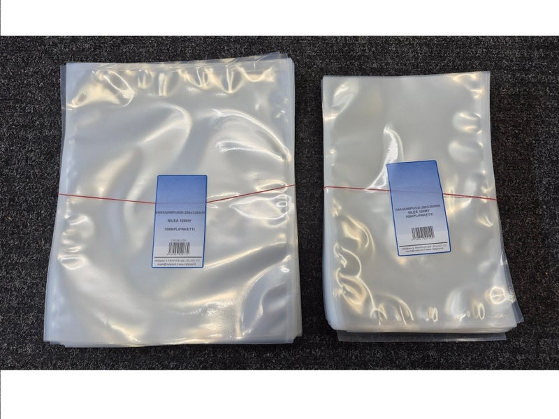 Finnvacum Vakuumipussi Sile&auml; 120my, 100kpl