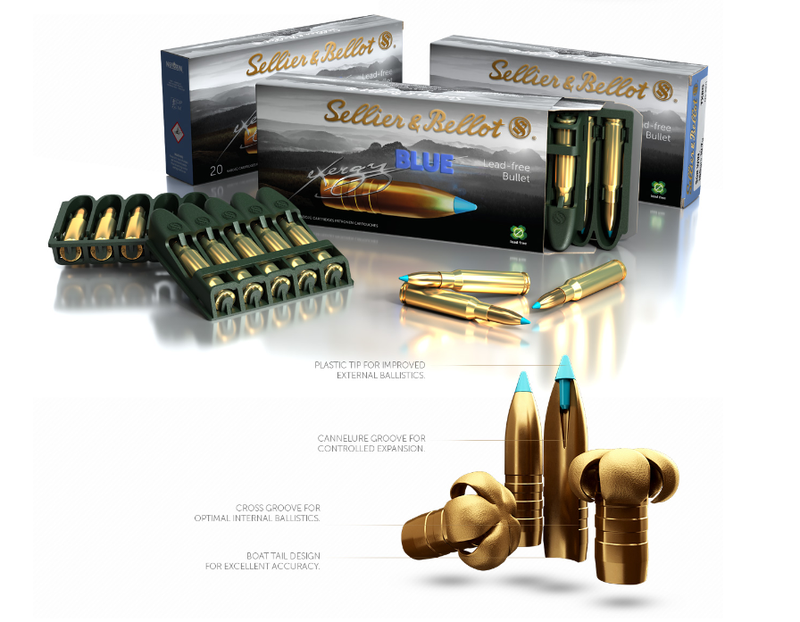 Sellier & Bellot .300 Win Mag eXergy Blue TXRG, 20kpl