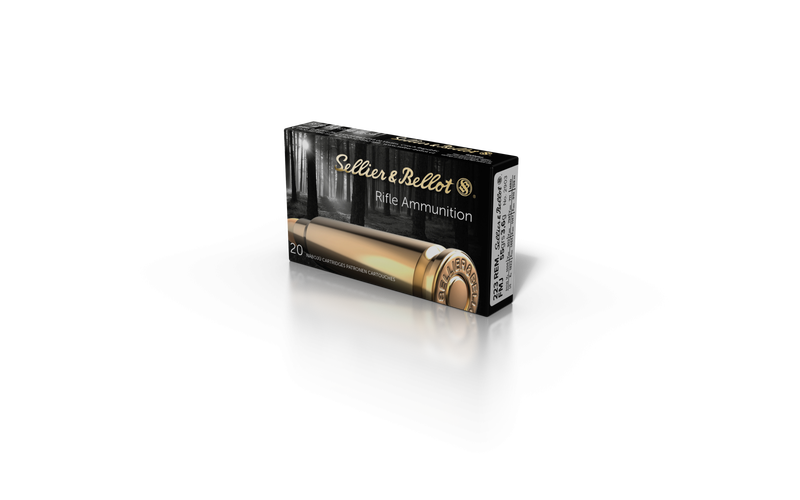 Sellier & Bellot .223rem FMJ 3,6g 20kpl