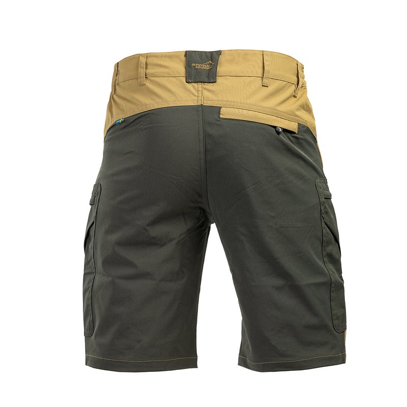 Arrak Outdoor Active Stretch Miesten Shortsit, Khaki