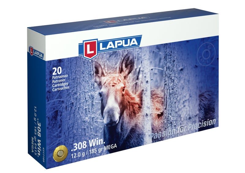 Lapua .308Win patruuna, Mega E415, 12g 20kpl