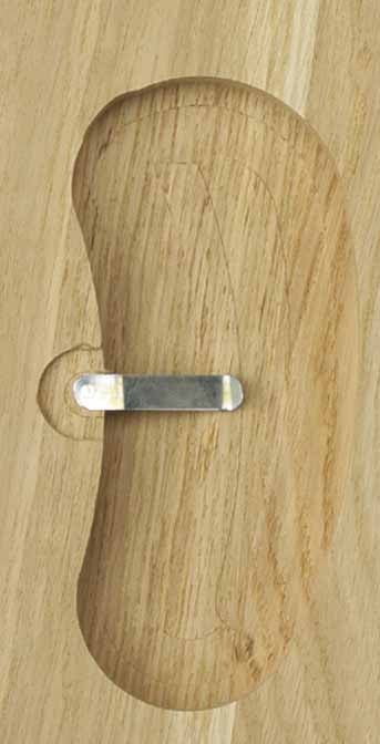 Trofee Taustalevy Peura1 22x40cm Ter&auml;v&auml;k&auml;rkinen, Tumma