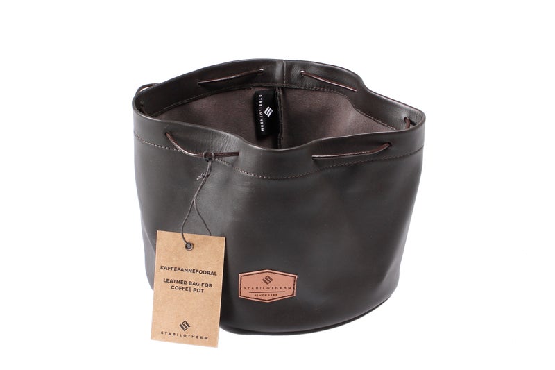 Nahkainen Kahvipannun Suojapussi
