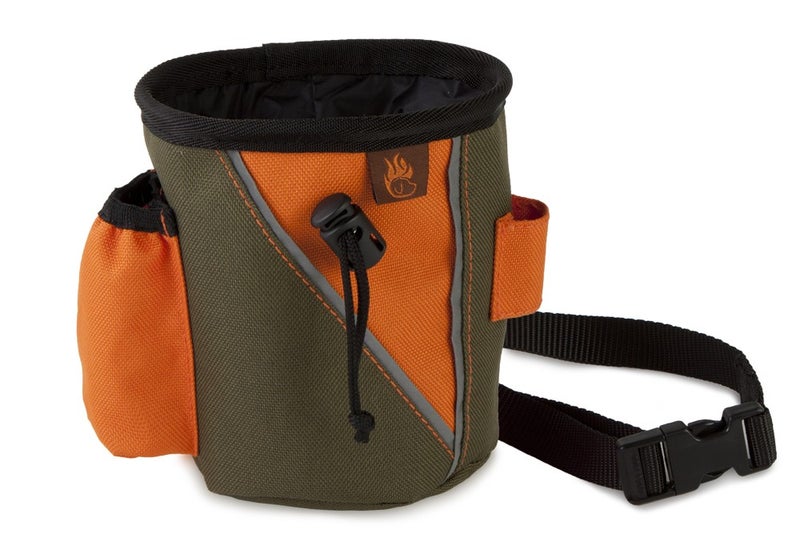 Firedog Treat Bag Koulutustasku Khaki Oranssi