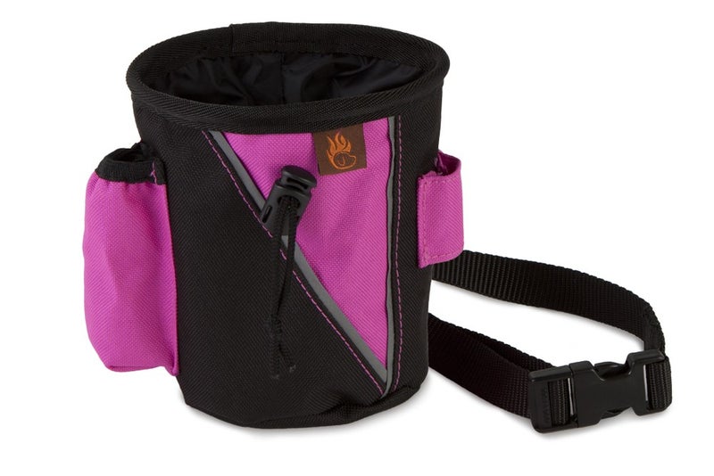 Firedog Treat Bag Koulutustasku Musta/Pinkki