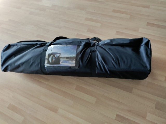 Saunacube M Panorama Telttasauna, Musta