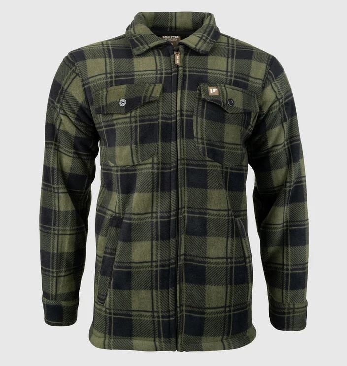 Jack Pyken Vetoketjullinen Paita, Vihre&auml;