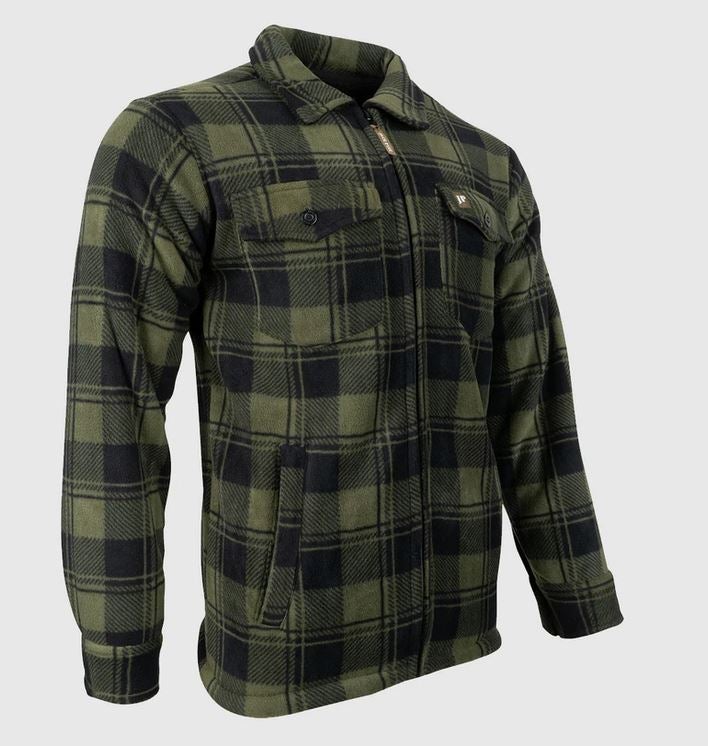 Jack Pyken Vetoketjullinen Paita, Vihre&auml;