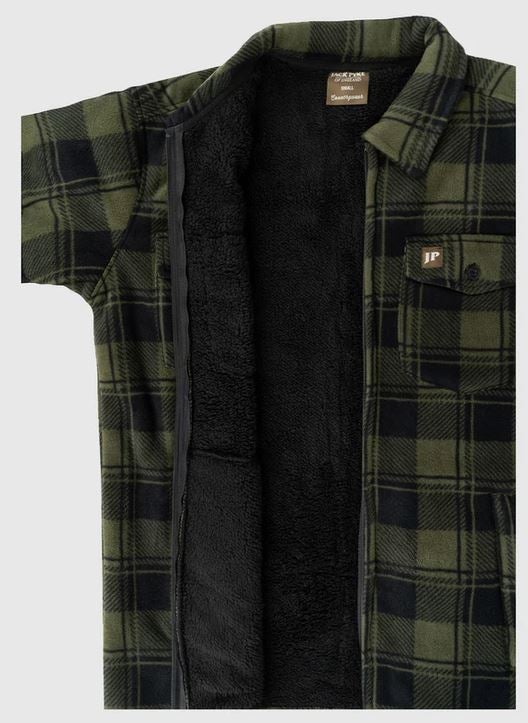 Jack Pyken Vetoketjullinen Paita, Vihre&auml;