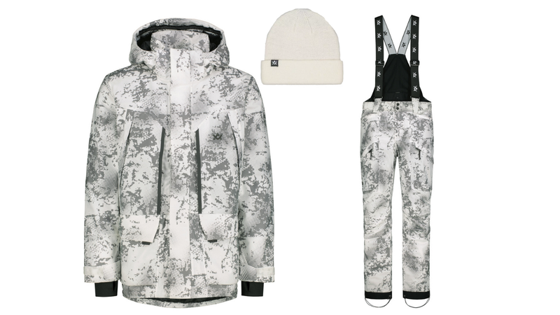 Alaska Tundra 2-osainen L&auml;mp&ouml;puku, Blindtech Snow Blur