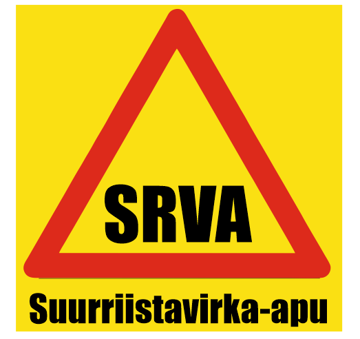 Magneettinen Varoituskyltti SRVA