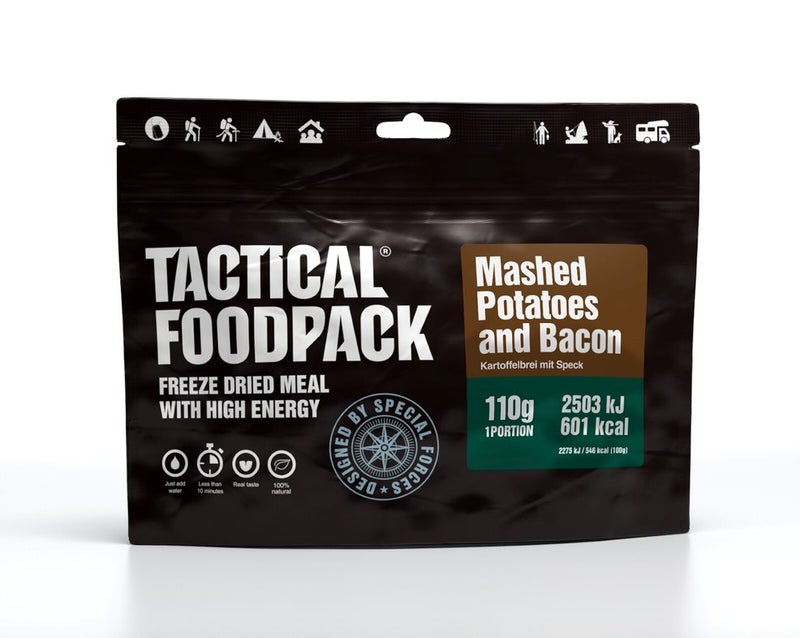 Tactical Foodpack Perunamuusi Pekonilla