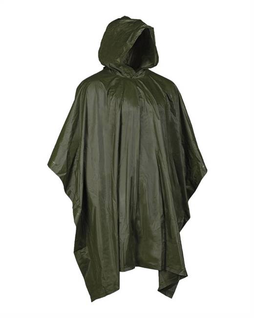 Mil-Tec OD Wet Weather Poncho Oliivi