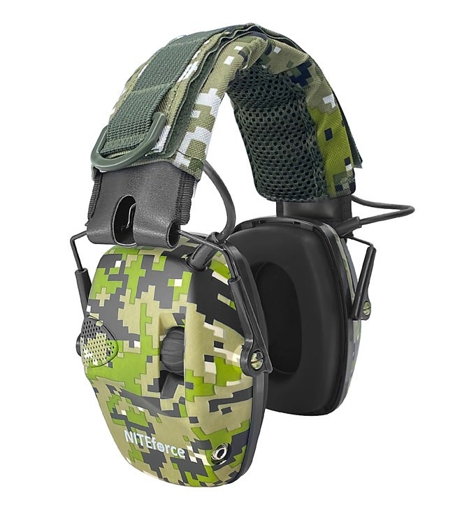 NITEforce SubSonic Elektroninen Kuulosuojain, Digital Camo