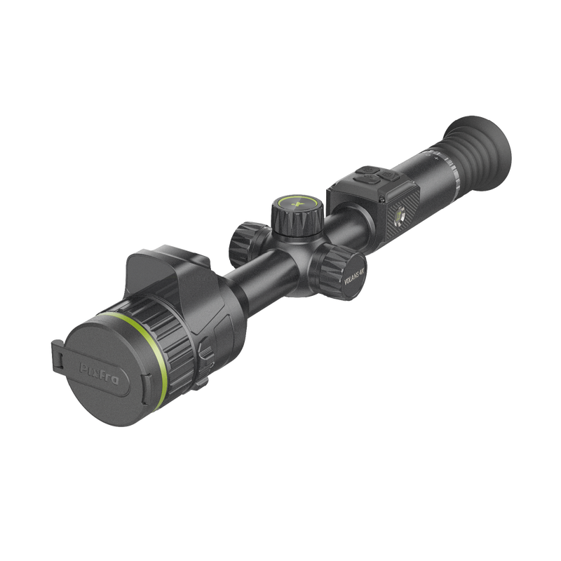 Pixfra Volans V850 4K LRF Pime&auml;n&auml;k&ouml; Kiikarit&auml;ht&auml;in Et&auml;isyysmittarilla