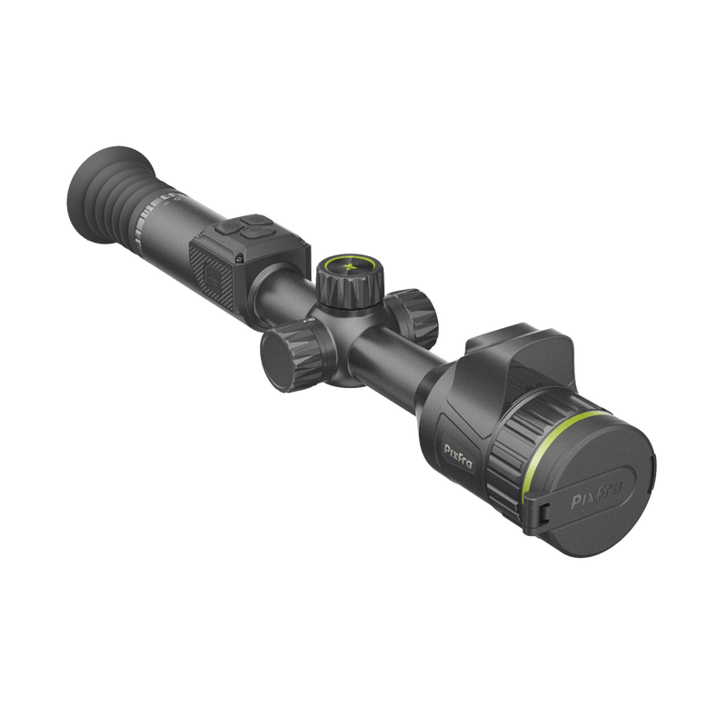 Pixfra Volans V850 4K LRF Pime&auml;n&auml;k&ouml; Kiikarit&auml;ht&auml;in Et&auml;isyysmittarilla