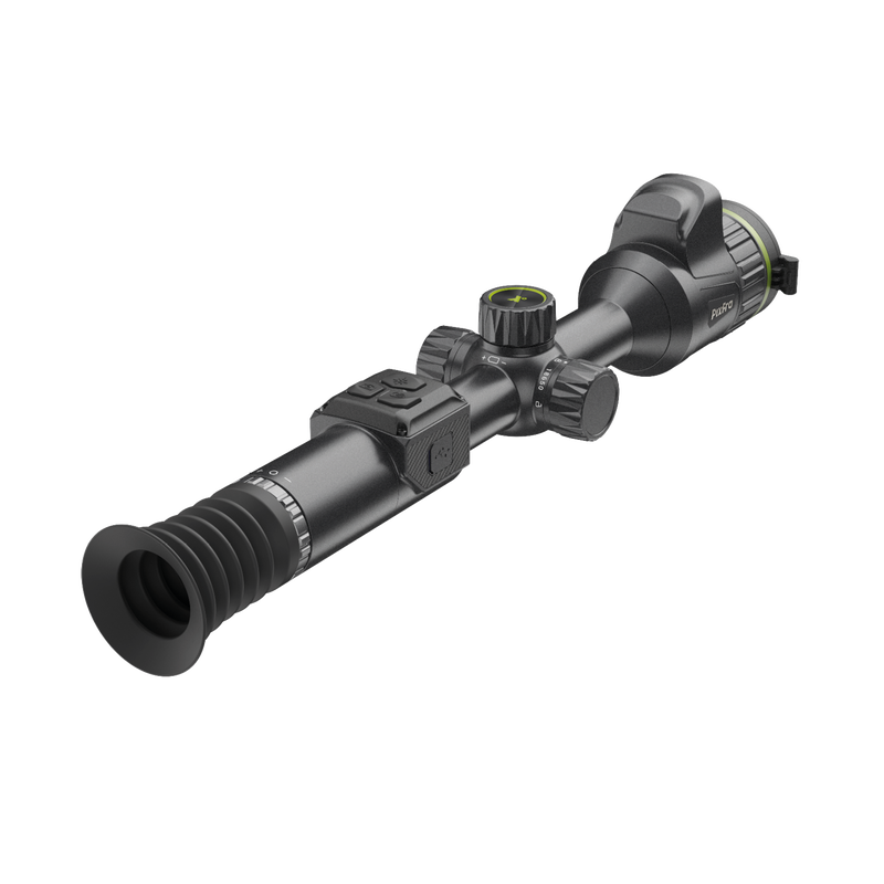 Pixfra Volans V850 4K LRF Pime&auml;n&auml;k&ouml; Kiikarit&auml;ht&auml;in Et&auml;isyysmittarilla