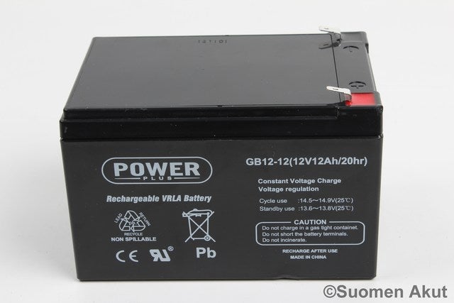 Power Plus Agm-akku 12V 12Ah
