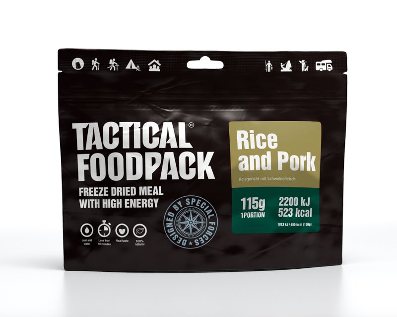 Tactical Foodpack Possua ja Riisi&auml;
