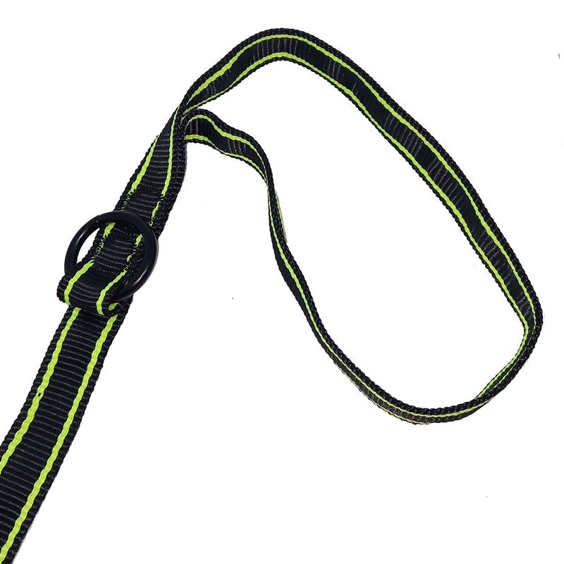 FinNero Power Koiran Joustotalutin, Musta/Oranssi