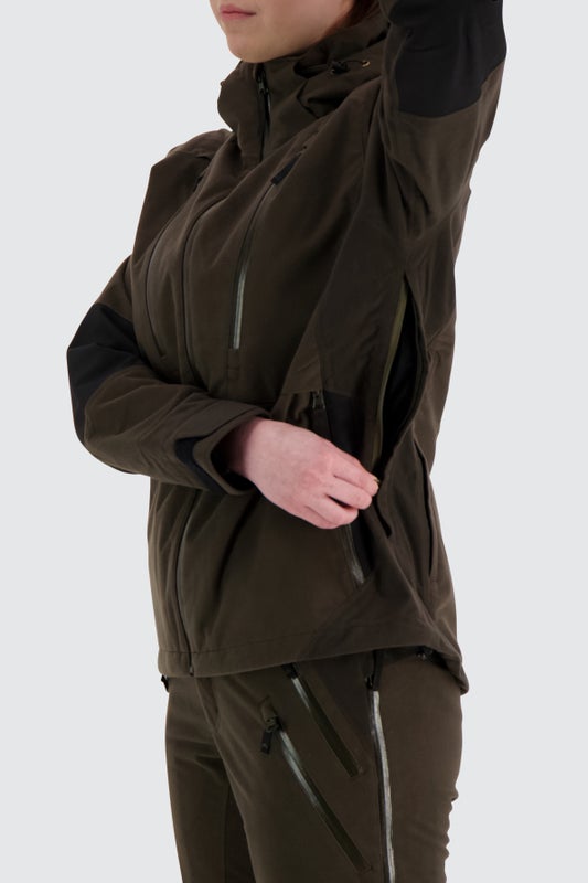 Alaska Superior Pro Naisten Mets&auml;stys ja ulkoilupuku, Brown/Black