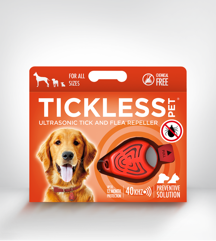 TICKLESS Pet Punkinkarkoitin Oranssi