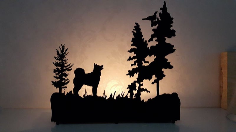 HuntSteel tuikkuteline Suomenpystykorva