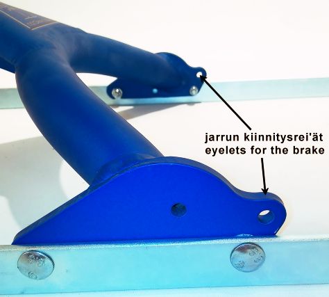 Esla Tuplajarru Kickspark Potkukelkkoihin