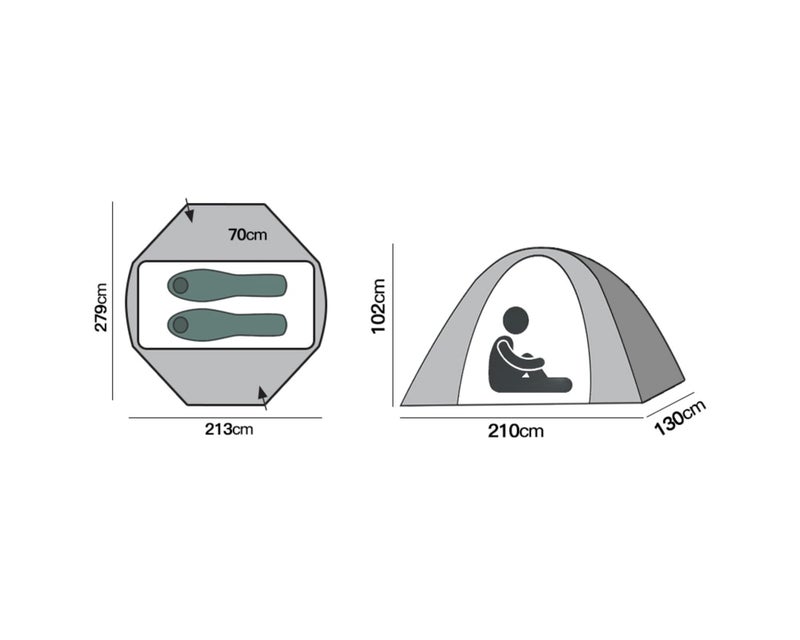 Anar Muossi2 kupoliteltta