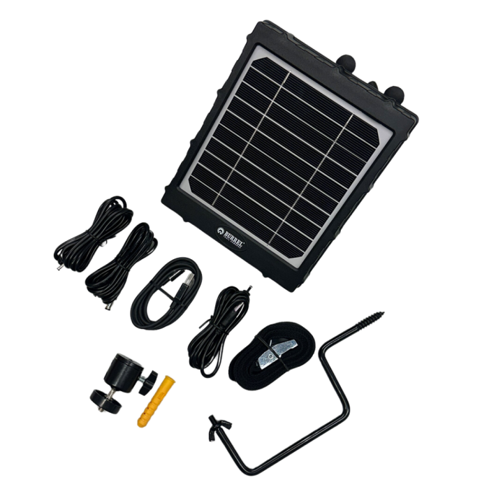 Burrel Aurinkopaneeli Riistakameroille Sis&auml;isell&auml; Akulla