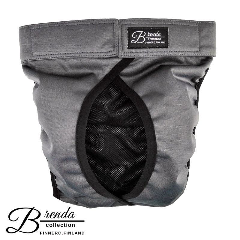 FinNero Brenda Juoksuhousut Tummanharmaa