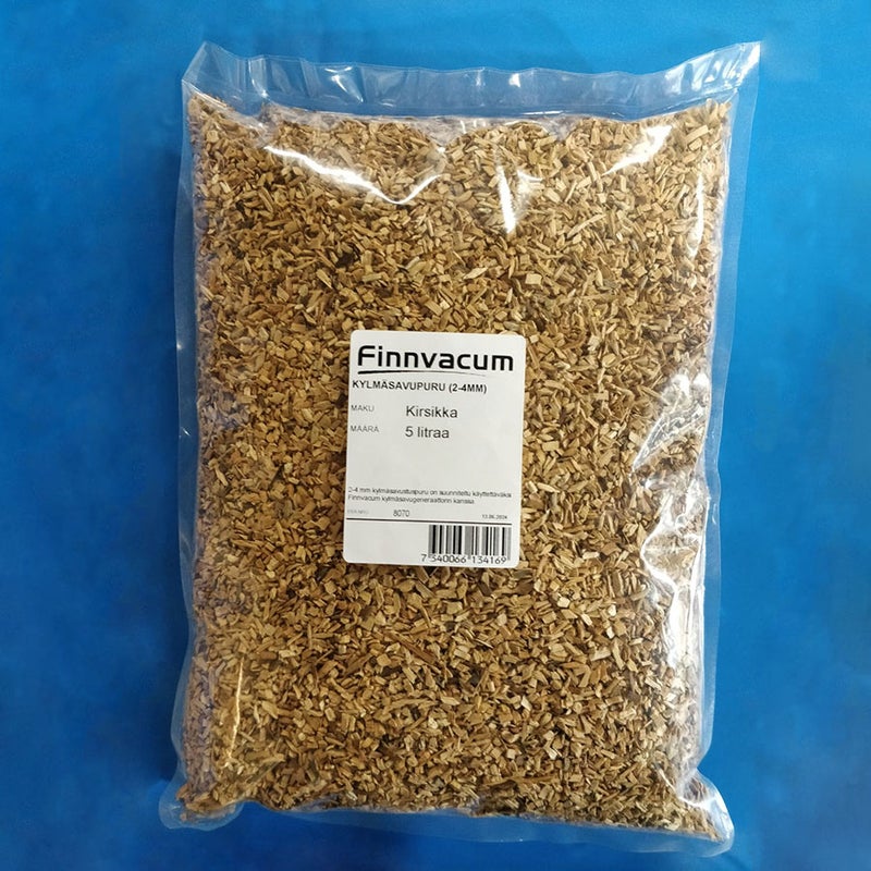 Finnvacum Savustuspuru Kirsikka 2-4 mm, 5L
