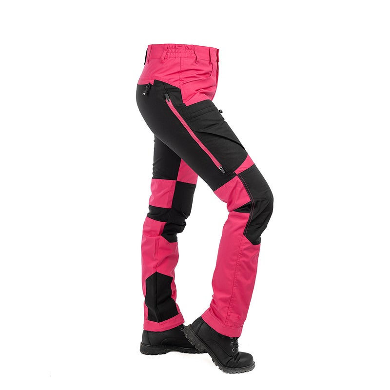 Arrak Outdoor Active Stretch Naisten Retkeilyhousut, Pinkki