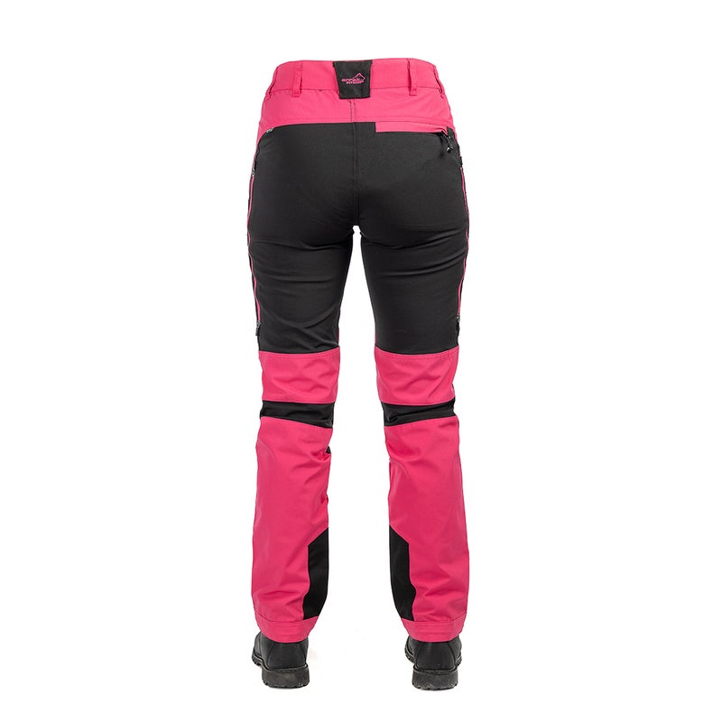 Arrak Outdoor Active Stretch Naisten Retkeilyhousut, Pinkki