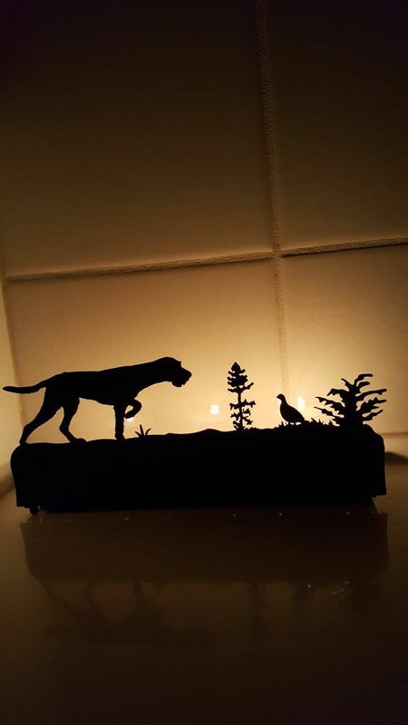 HuntSteel tuikkuteline Karkeakarvainen Saksanseisoja