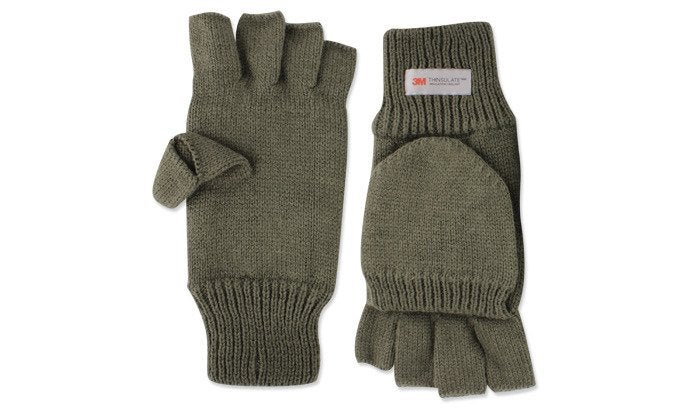 Mil-Tec Thinsulate Kynsikk&auml;&auml;t Kinnasl&auml;p&auml;ll&auml;