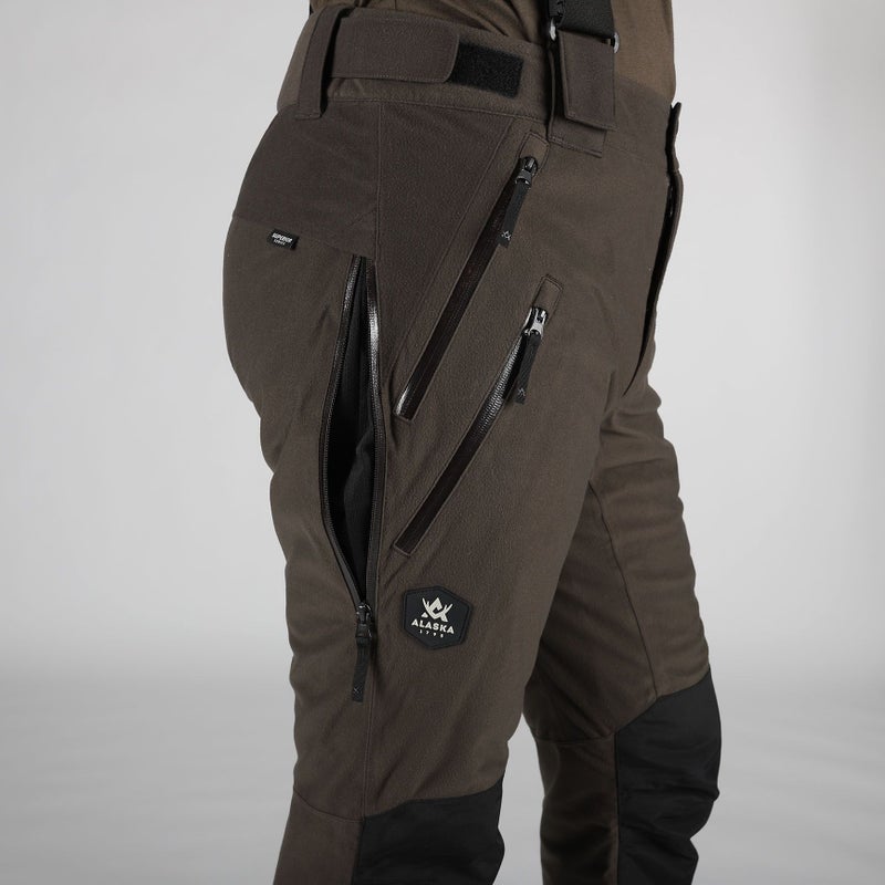 Alaska Superior Pro Housut, Brown/Black