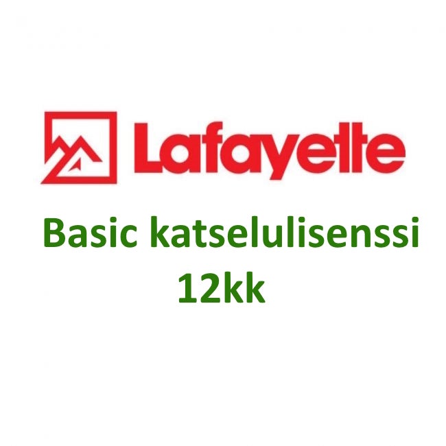Lafayette Basic Katselulisenssi 12kk