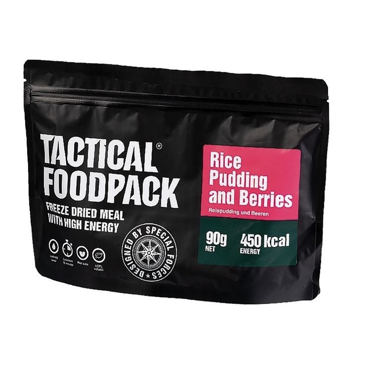Tactical Foodpack Riisipuuro Vadelmilla
