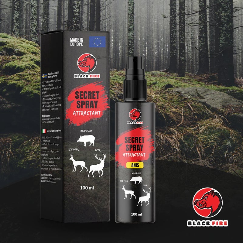 BlackFire Secret Spray Anis, Houkutushajuste 100ml