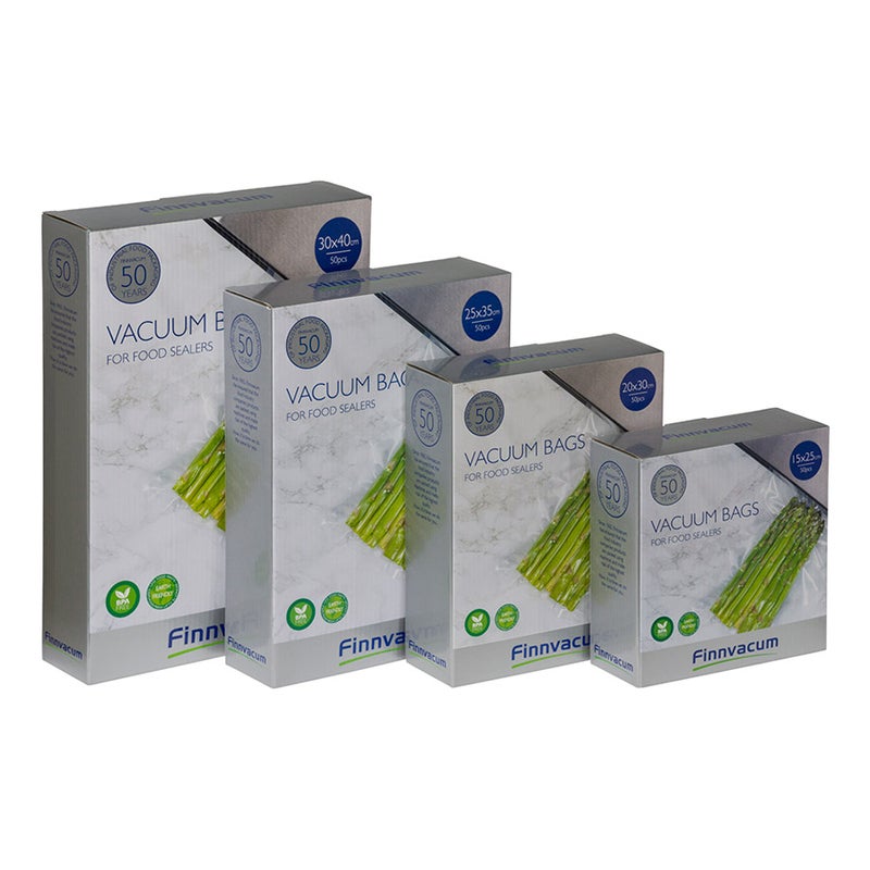 Finnvacum Vakuumipussi Pro Uritettu 50kpl